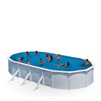 Oválné bazény s pevnou konstrukcí